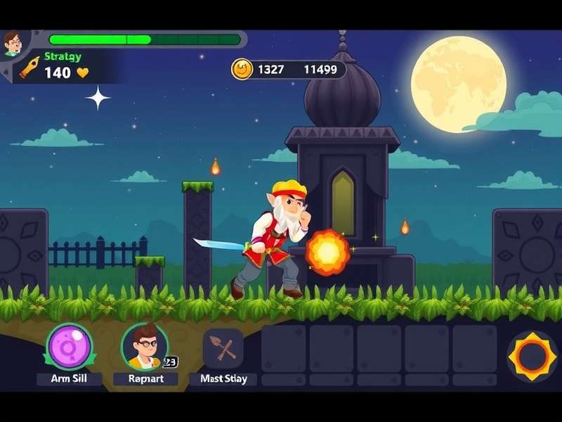 Gulab Jamun Guardian gameplay screenshot